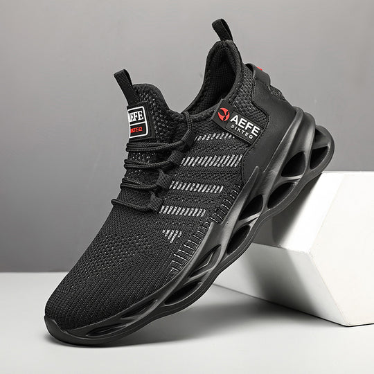Damen Atmungsaktive und rutschfeste Lauf Sneakers mit stoßdämpfender Sohle EB