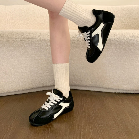 Damen Sneaker mit warmem Kunstfellfutter und rutschfester Sohle EB