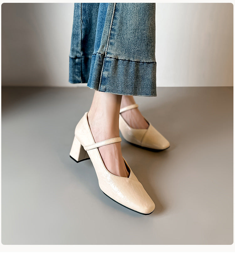 Damen elegante High-Heels mit anpassbarem Riemen EB