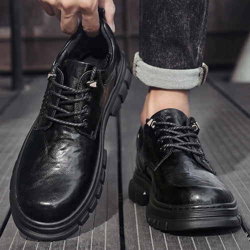 Herren Komfortable und stilvolle Schnürschuhe mit stabiler Sohle EB