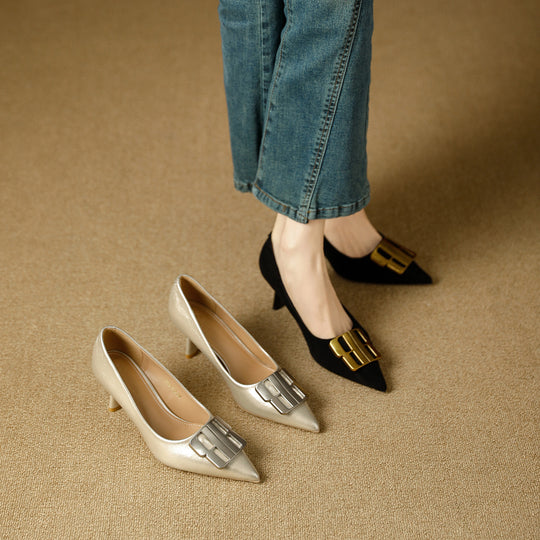 Damen spitze Pumps EB