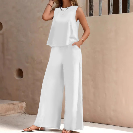 Damen Komfortables und elegantes Loungeset mit weitem Schnitt EB