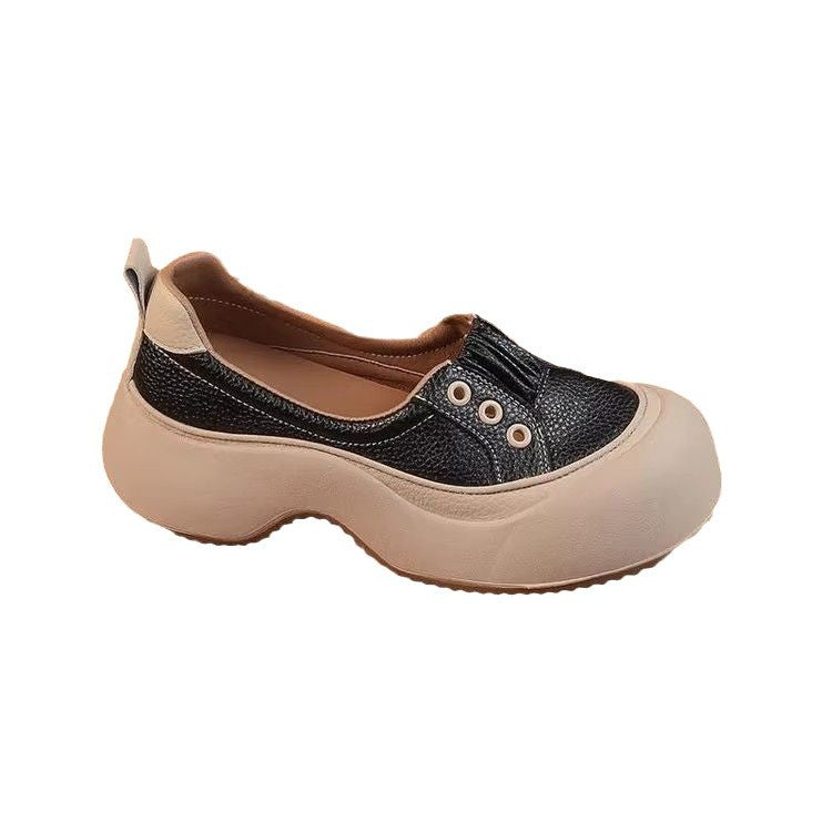 Damen Kompfortable Slip-On Sneakers mit innovativer Sohle und atmungsaktiver Oberfläche EB