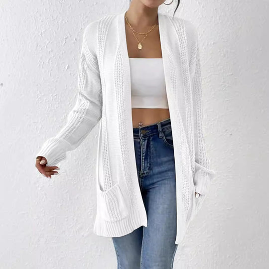 Damen Strickjacke mit Taschen EB