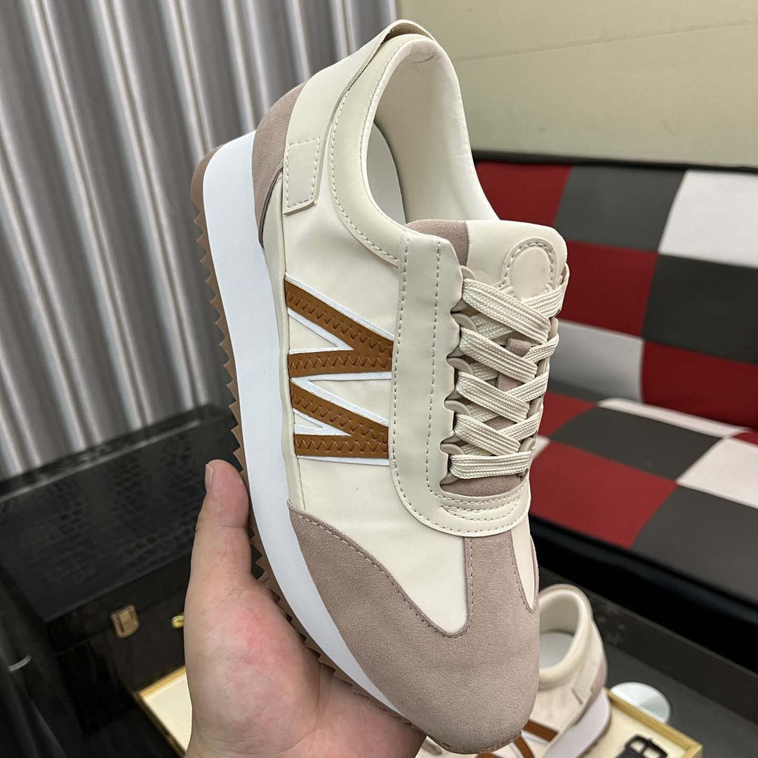 Damen Sportliche Sneakers mit atmungsaktiver Mesh-Oberfläche und rutschfester Sohle EB