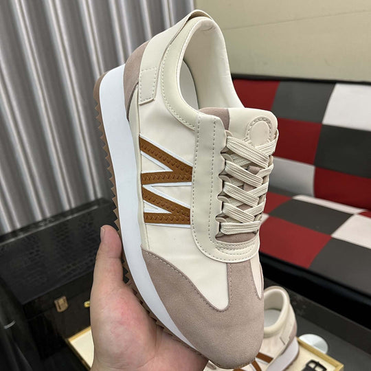 Damen Sportliche Sneakers mit atmungsaktiver Mesh-Oberfläche und rutschfester Sohle EB