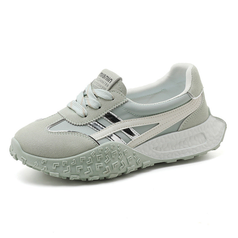 Damen Sportliche Sneakers mit dämpfender Sohle und atmungsaktivem Obermaterial EB