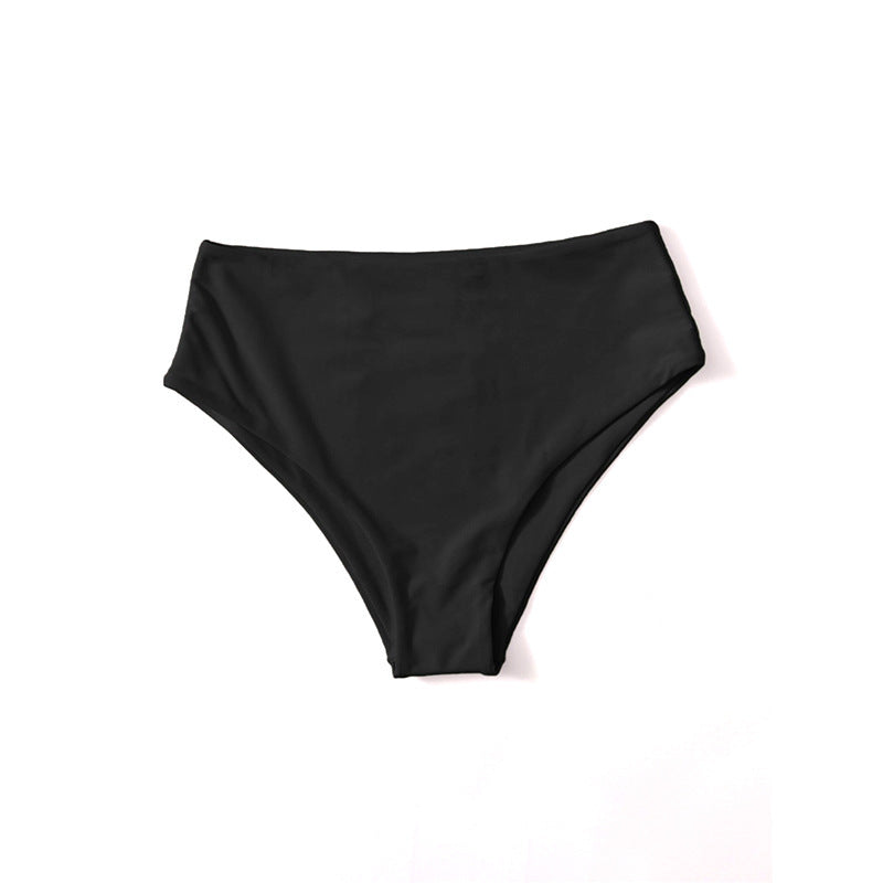 Damen Hochgeschnittener Bikini-Hosenteil mit elegantem Bund EB