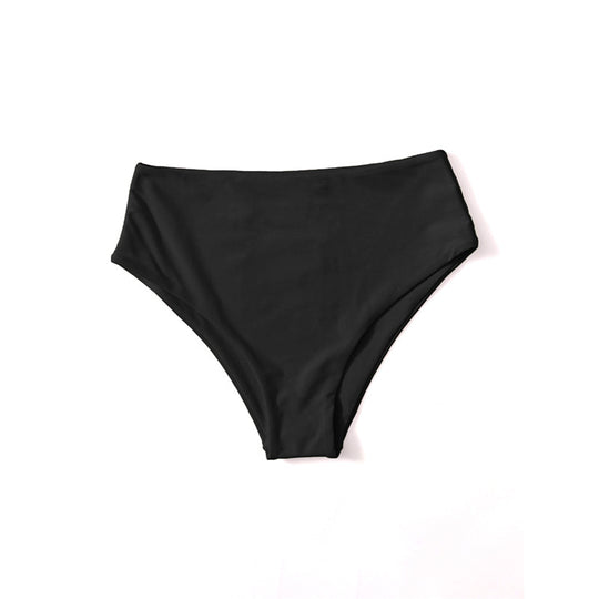 Damen Hochgeschnittener Bikini-Hosenteil mit elegantem Bund EB