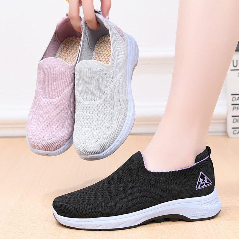 Damen Bequeme und flexible Slip-On Sneaker EB