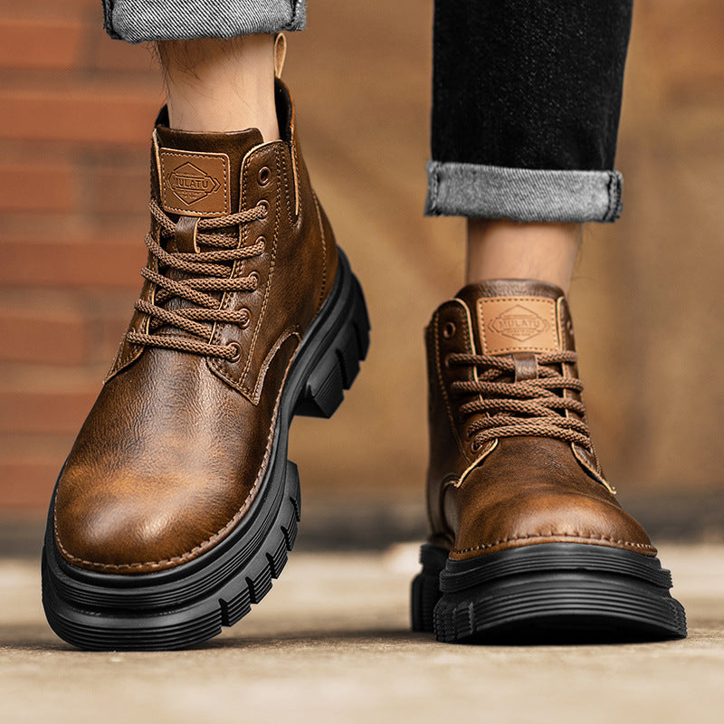 Damen robuste Schnürboots mit rutschfester und dämpfender Sohle EB