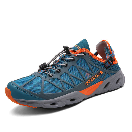 Damen Atmungsaktive Outdoor-Sneaker mit sichertem Schnellschnürsystem EB