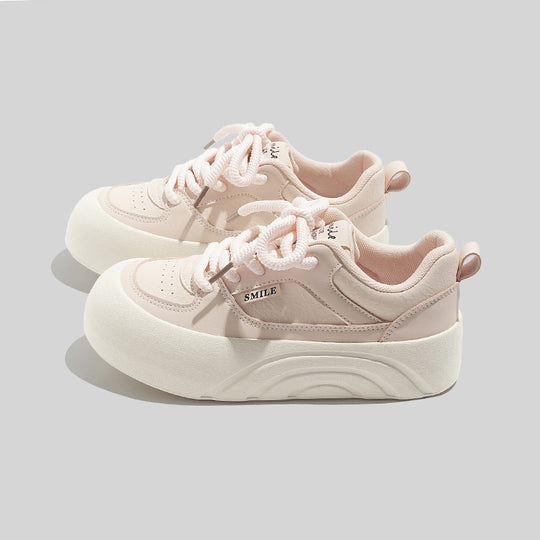 Damen Modische Komfort-Sneaker mit extrahoher Sohle EB