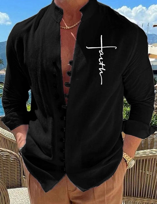 Herren luftige Hemdbluse EB