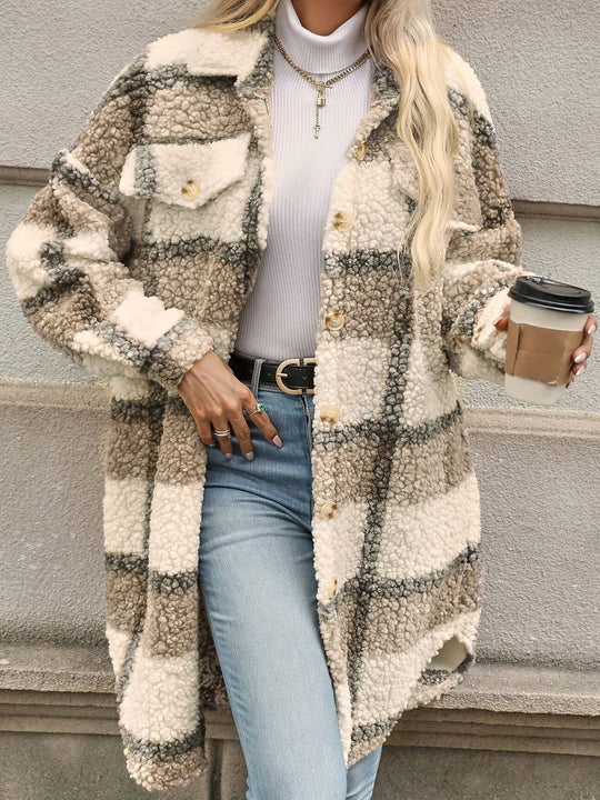 Damen Oversized Shirtjacke EB