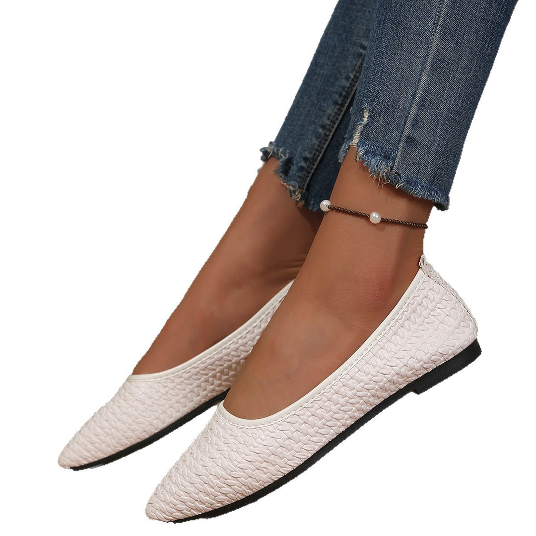 Damen Slip-On Ballerinas mit atmungsaktivem Netzdesign EB