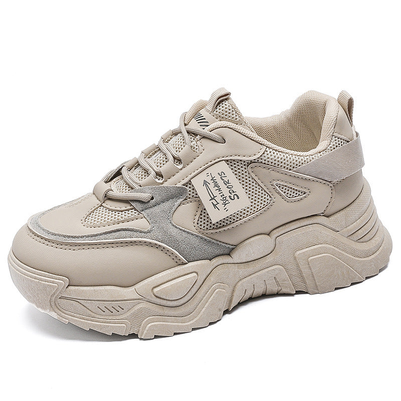 Damen Sneakers im modernen Chunky-Stil mit atmungsaktivem Obermaterial und gepolsterter Sohle EB