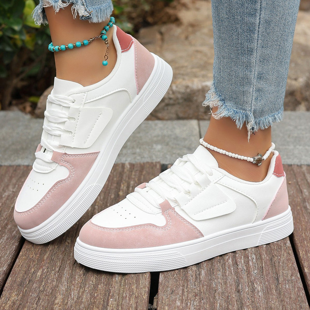 Damen Sneakers im stilvollen Retro-Design mit komfortabler Schnürung EB
