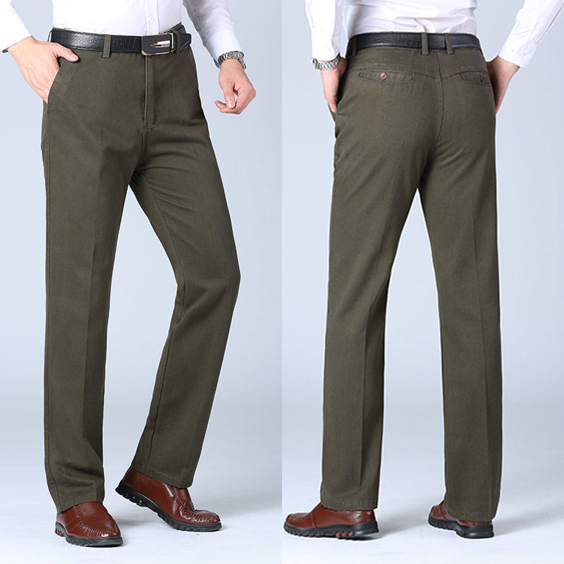 Herren Elegante Anzughose mit schmalem Schnitt und praktischen Taschen EB