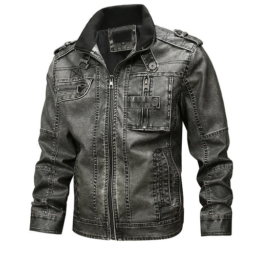 EB | Elegante Vegan-Lederjacke für Herren