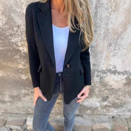 Damen Eleganter und bequemer Business-Blazer EB