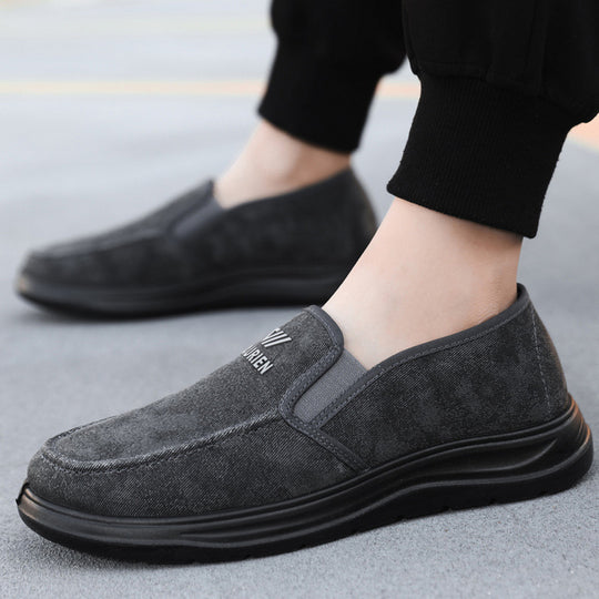 Damen Komfortable Slip-On Freizeitschuhe EB