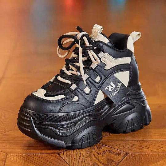 Damen Sportliche Chunky Sneakers mit dämpfender Sohle und hochmodernem Design EB