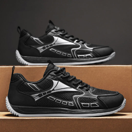 Damen Atmungsaktive Sport-Sneaker mit stoßdämpfender Außensohle EB