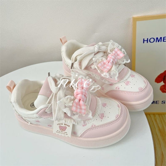 Damen modische Sneaker mit süßem Sockeneffekt EB