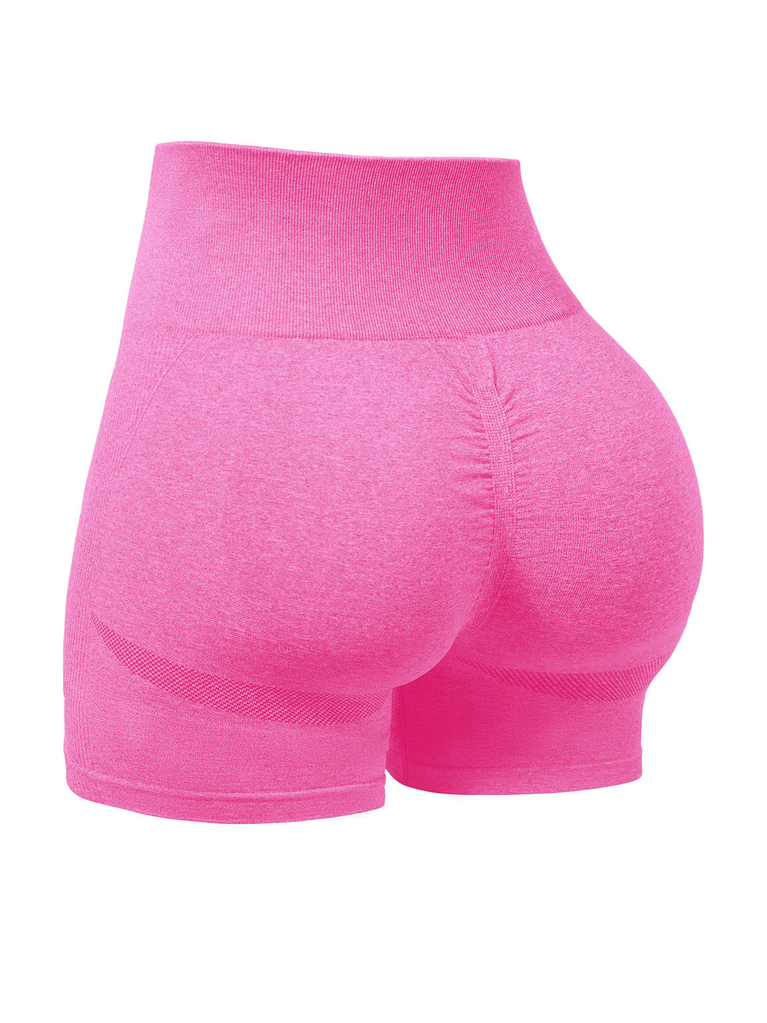 Damen Hochbundige Fitness Shorts mit innovativer Formgebung EB