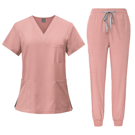Damen medizinisches Pflege-Set mit praktischem Schnitt und vielseitigen Taschen EB
