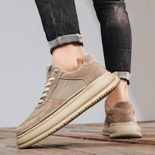 Damen Sportliche Sneakers mit atmungsaktiver Mesh-Oberfläche und robustem Design EB
