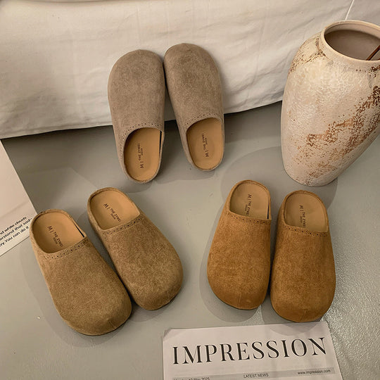 Damen Komfort Clogs mit weichem Obermaterial und rutschfester Sohle EB
