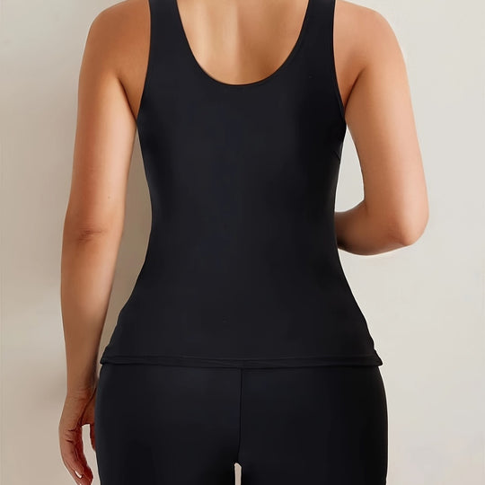 Damen Sport Tankini mit geschmeidigem Schnitt und modischem Design EB
