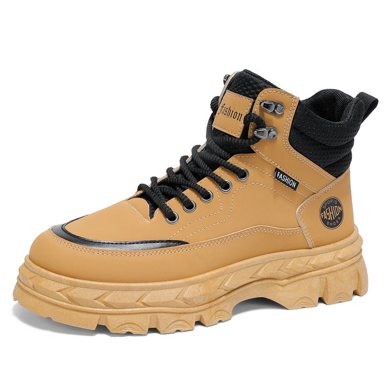 Damen Modische und robuste Sneaker Stiefel EB
