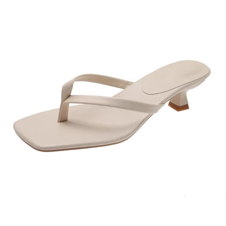 Damen elegante Zehensandalen mit verstellbaren Riemen EB