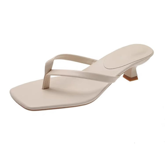 Damen elegante Zehensandalen mit verstellbaren Riemen EB