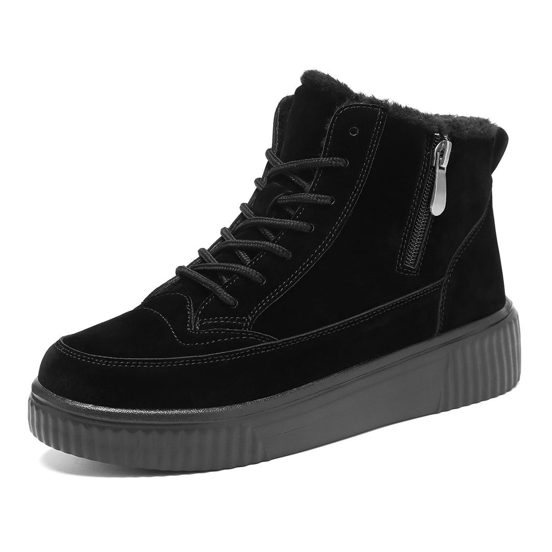 Damen Komfortable Winterstiefel mit isolierendem Futter und rutschfester Sohle EB