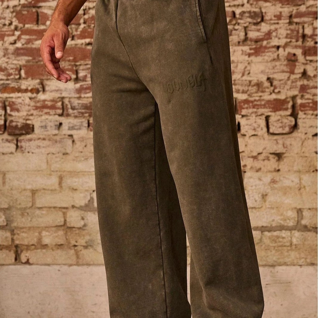 Herren bequeme Freizeithose mit seitlichen Eingrifftaschen und elastischem Bund EB