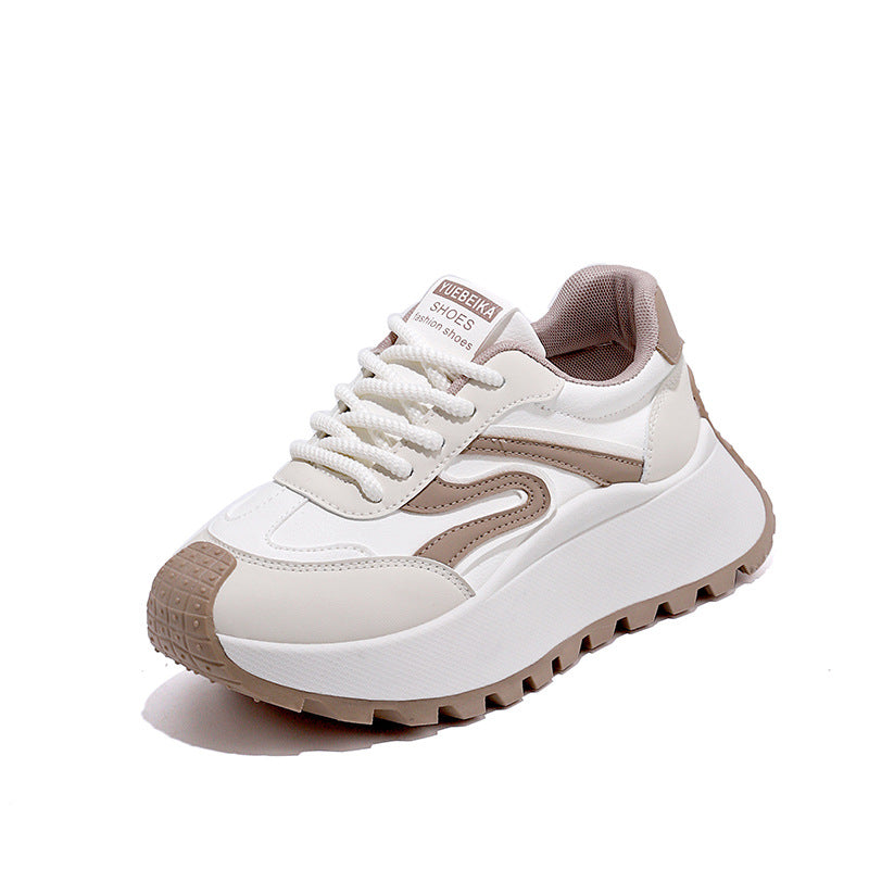 Damen Chunky Sneakers mit verstärkter Dämpfung und rutschfester Sohle EB