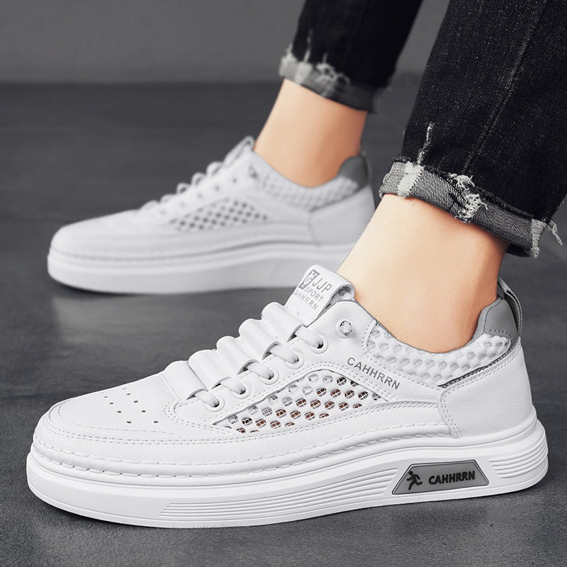 Damen Modische Sneakers mit atmungsaktivem Obermaterial und komfortabler Dämpfung EB