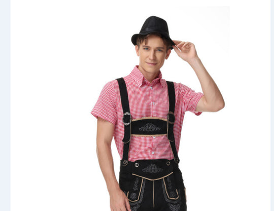Herren Stilvolles Trachten-Outfit mit aufwändigen Stickereien und modernen Akzenten EB