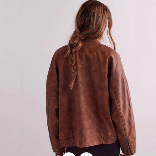 Damen Modische Echtjacke EB