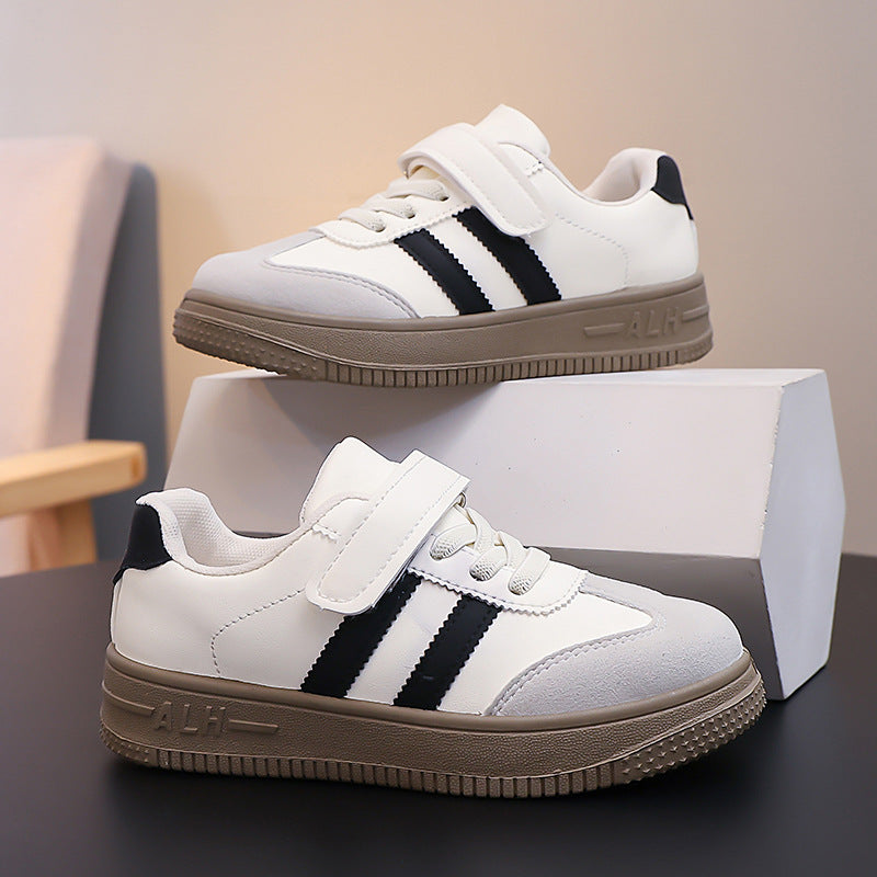 Damen Sportliche Sneakers mit praktischem Klettverschluss und atmungsaktiver Mesh-Oberfläche EB