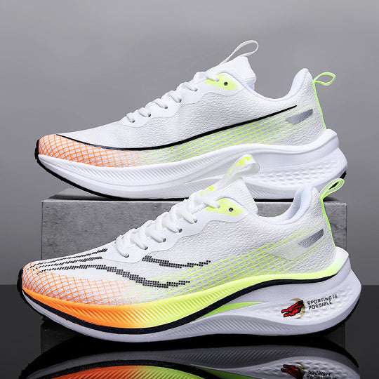 Damen Hochdämpfende Laufsneaker mit atmungsaktivem Obermaterial und rutschfester Sohle EB