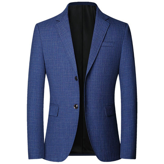 Herren Slim-Fit Sakko aus leichtem Mischgewebe mit Struktur EB