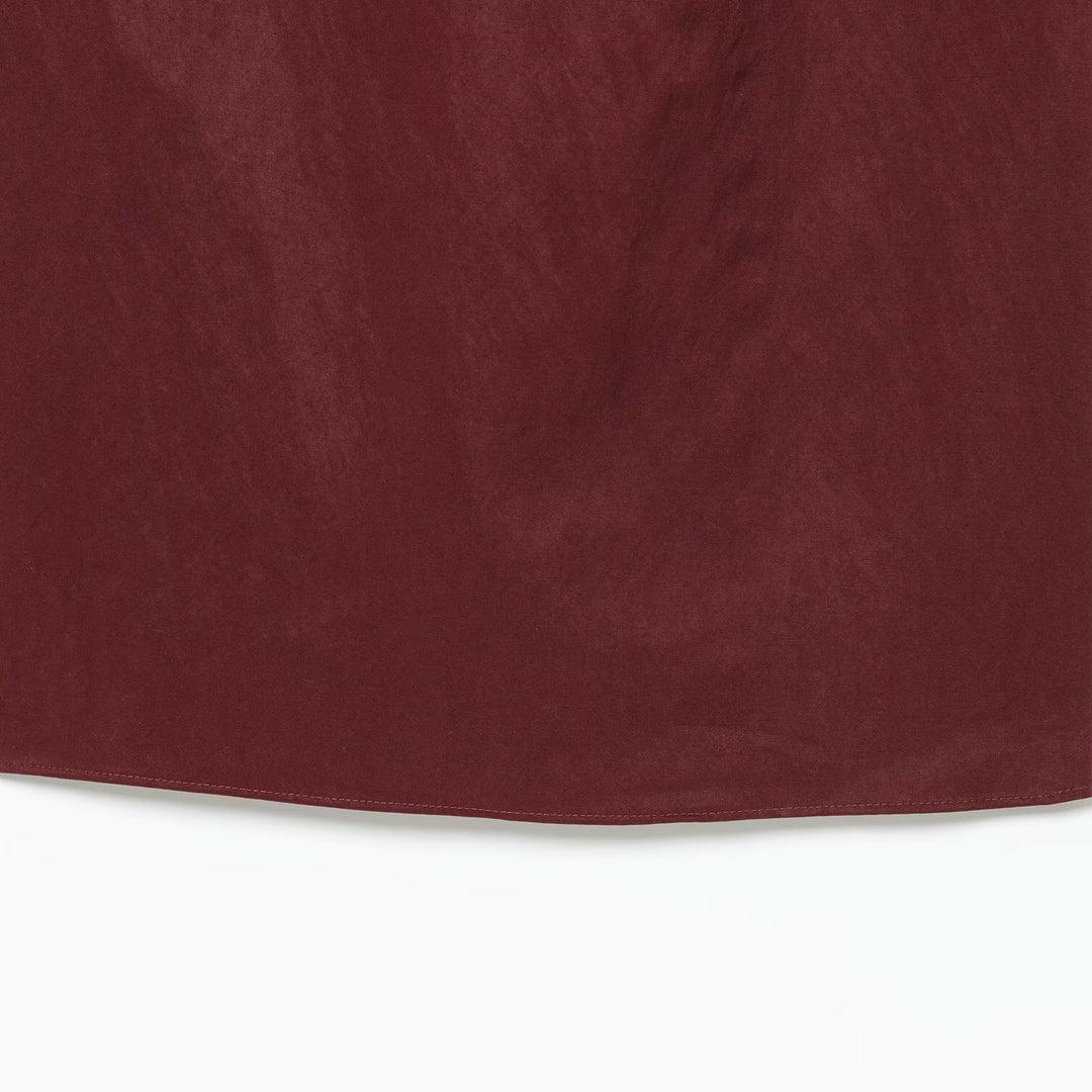 Damen Wickelkleid mit langem Saum EB