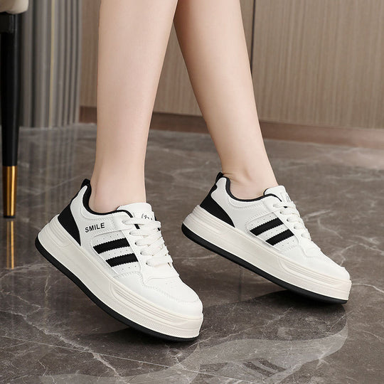Damen modische Sneakers mit ergonomischer Dämpfung und atmungsaktiver Struktur EB