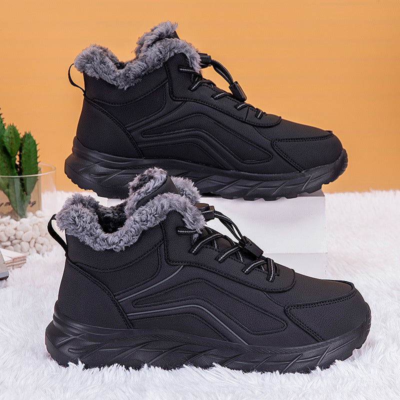 Damen Winterwanderschuhe mit isolierendem Warmfutter und rutschfester Profilsohle EB