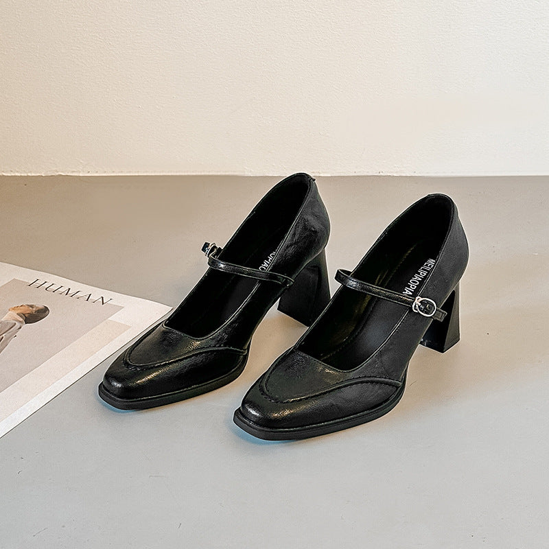 Damen Elegante High Heels mit Plateau und Riemchen EB